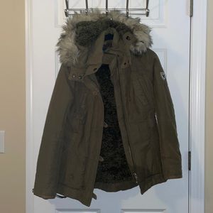 American eagle green winter coat